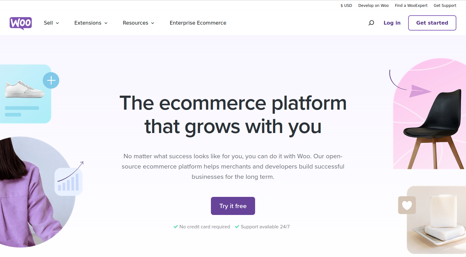 Integrer din WooCommerce shop